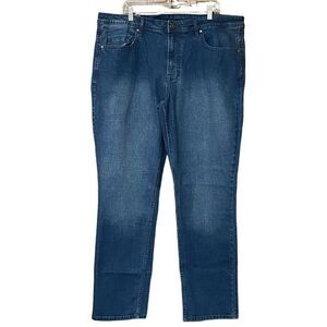 Buffalo Jeans Men’s 40x32 Blue Jackson Straight Stretch Denim Casual NWT